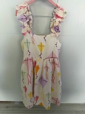PINK CHICKEN Kite print dress 7